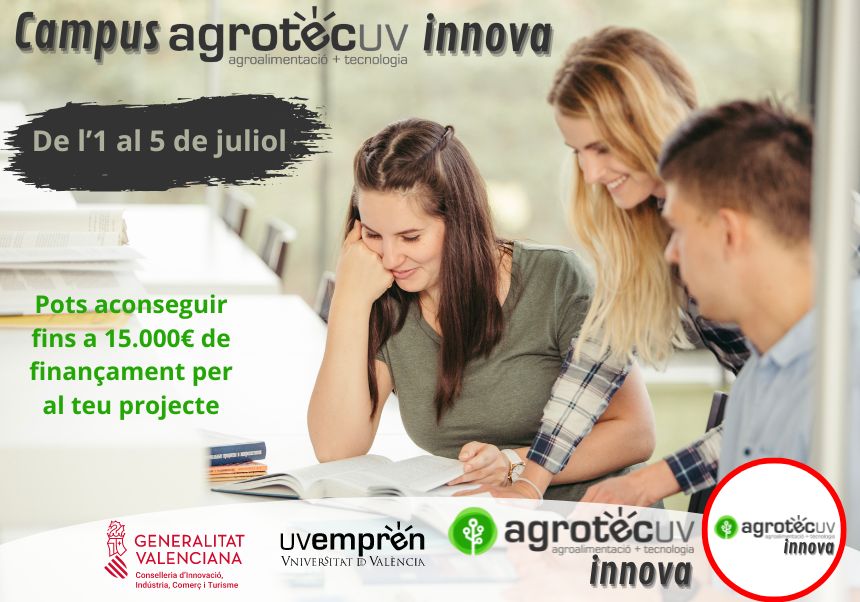 Cartel campus AgrotecUV Innova 2024